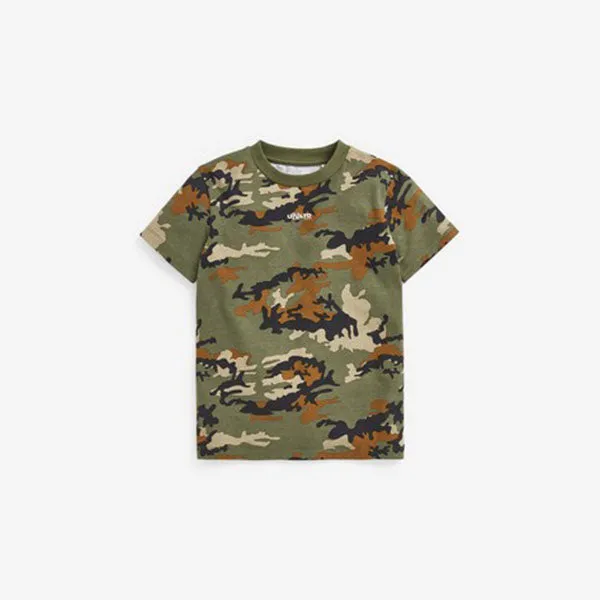 3 Pack Camo Colourblock T-Shirts (3-12yrs)