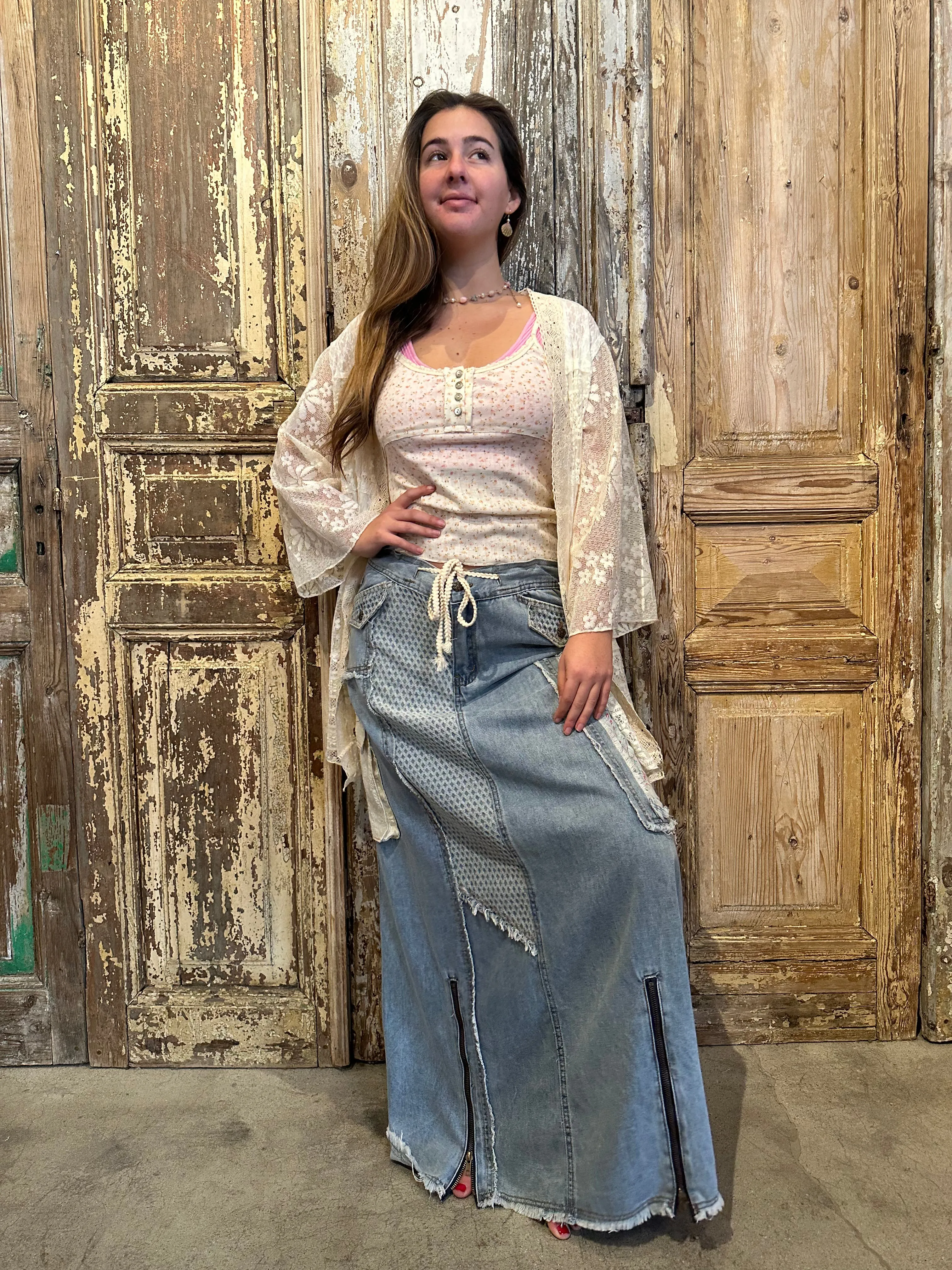 3/4 Lace Kimono