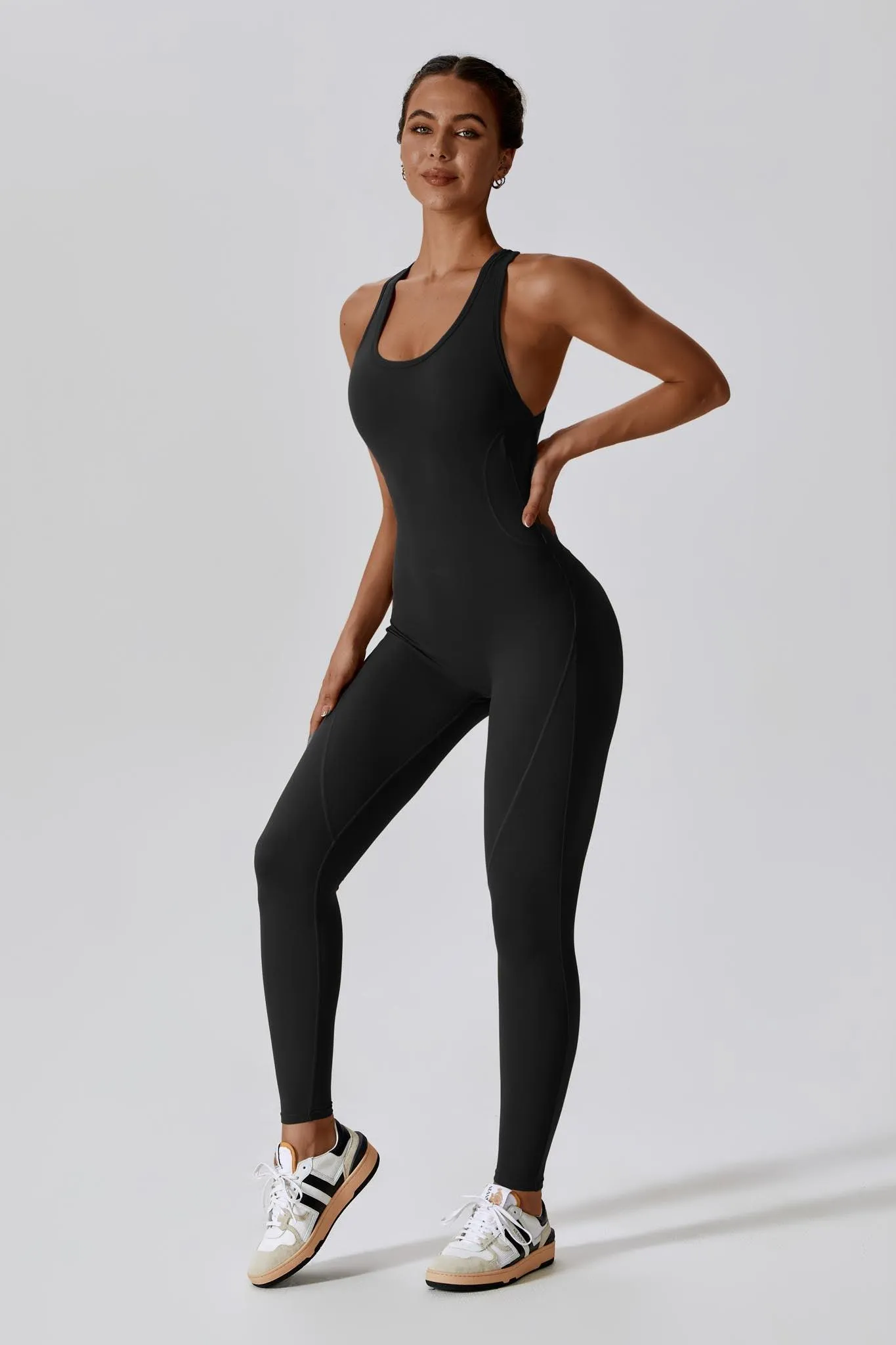 Amelia Jumpsuit - Nude