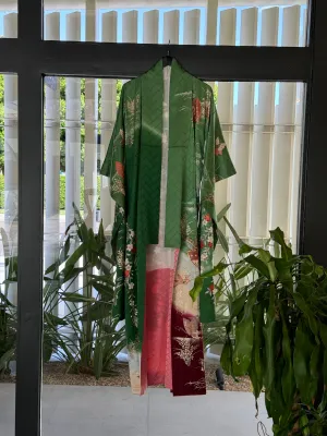 Azure Sky Vintage Kimono Style 5