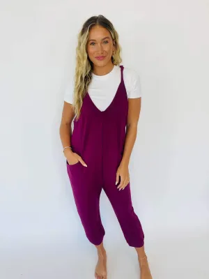 Becky Romper | Mulberry  *FINAL SALE*