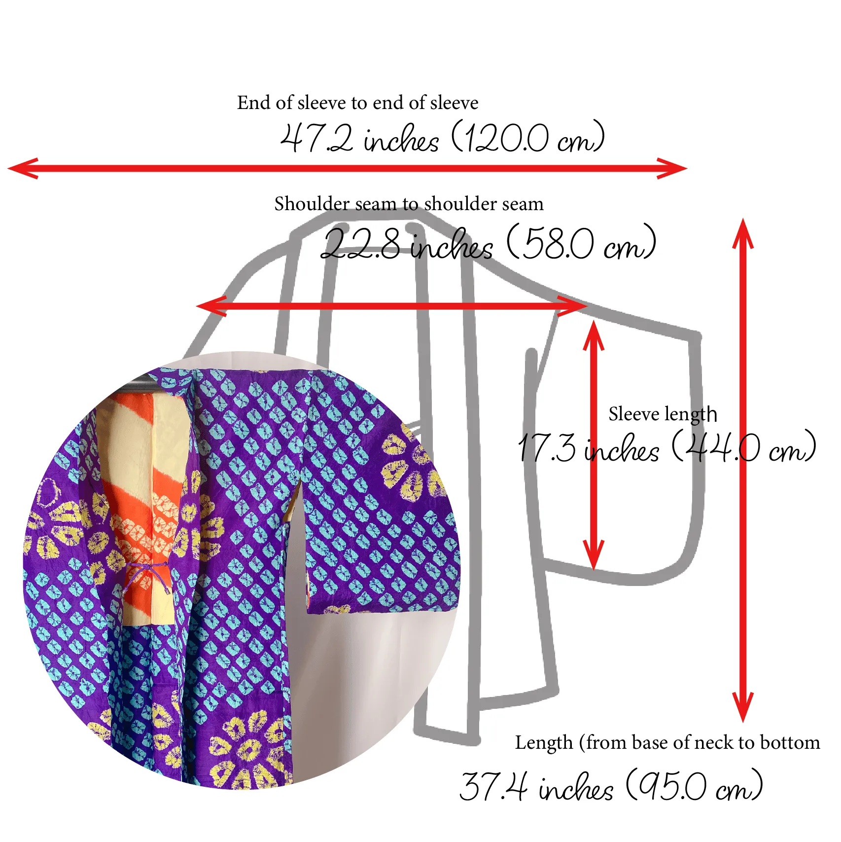 Blue Shibori Haori, Old Item, Japanese Kimono, Flower, Very Good, Cardigan, Women's Jacket, Silk Long outer, Casual Layer, Versatile-M