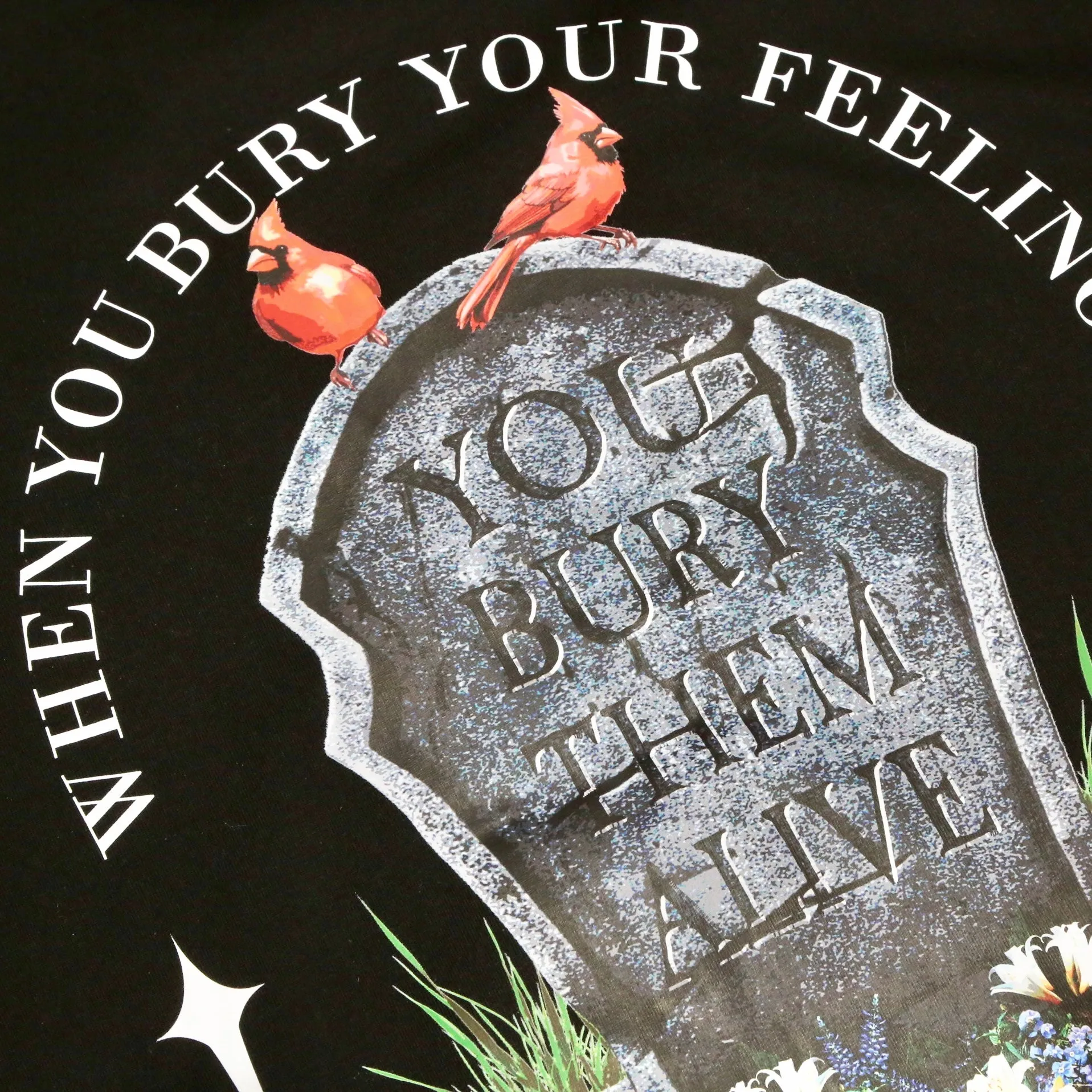 Bury Them Alive T Shirt - Black/Multi