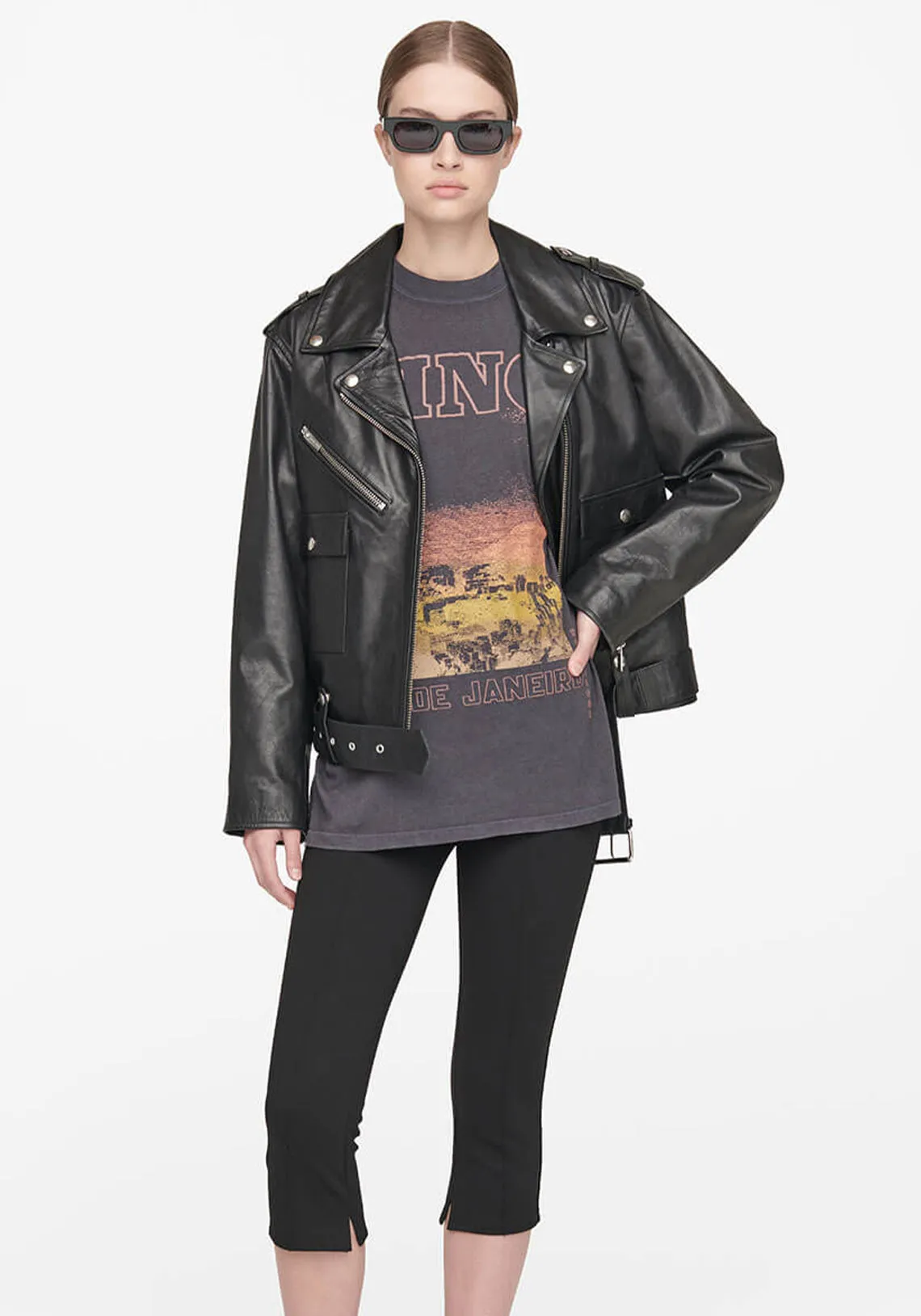 CADEN TEE RIO DE JANEIRO WASHED BLACK