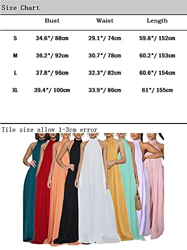 Chiffon Halter Wide Leg Jumpsuit