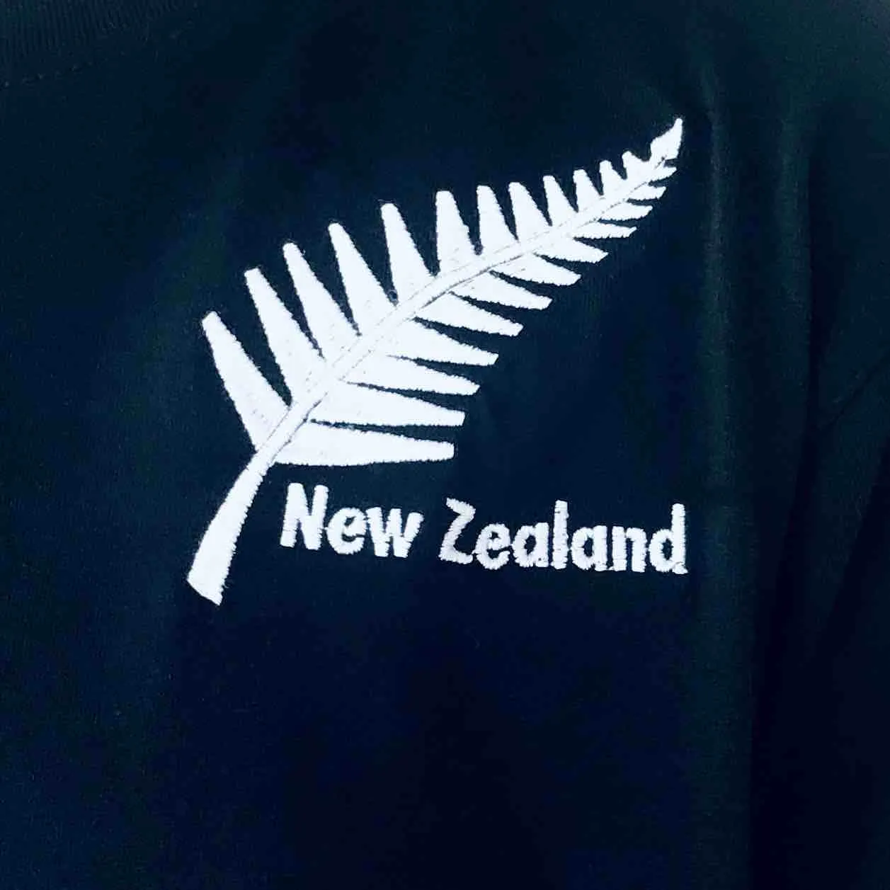 Childrens New Zealand T Shirt - Silver Fern
