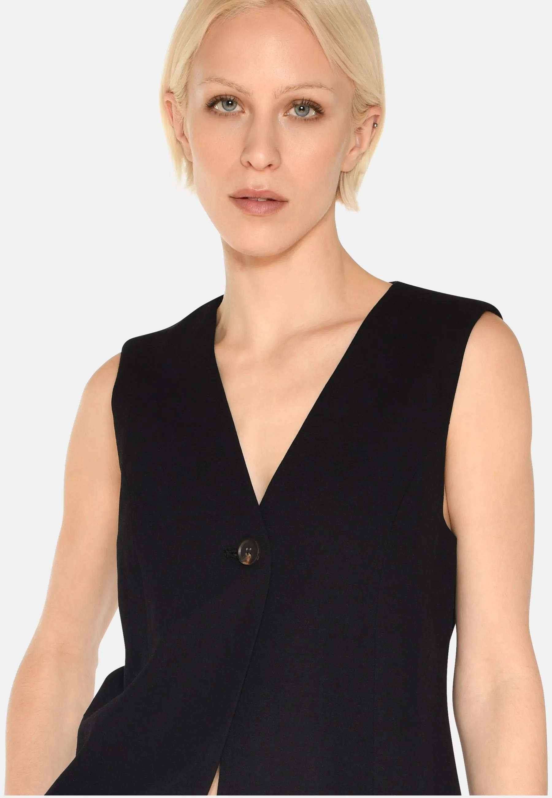 Davida waistcoat 4191 - Black