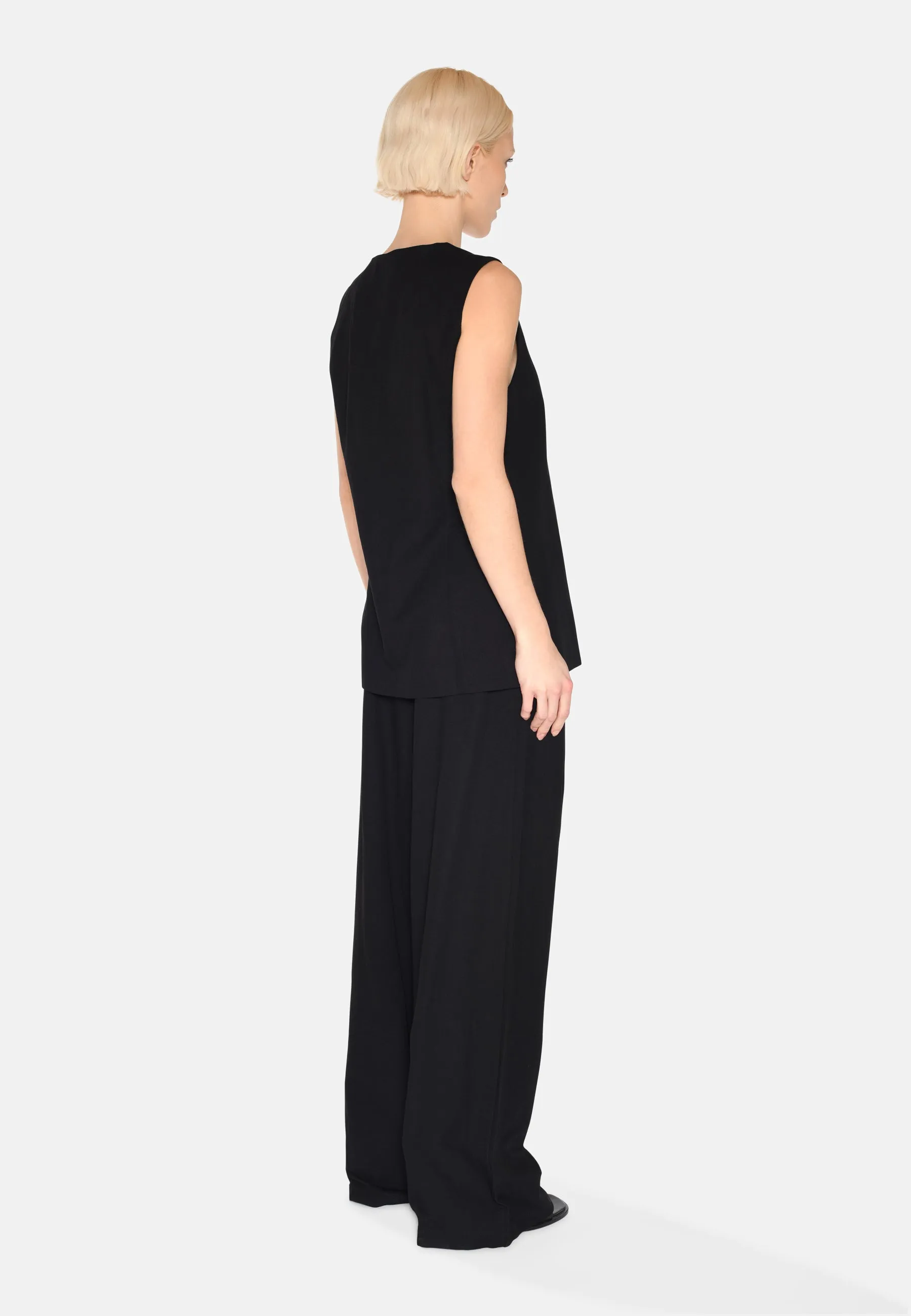 Davida waistcoat 4191 - Black