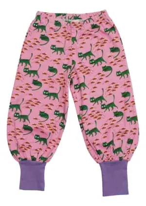 DUNS Baggy Pants - Cat Pink