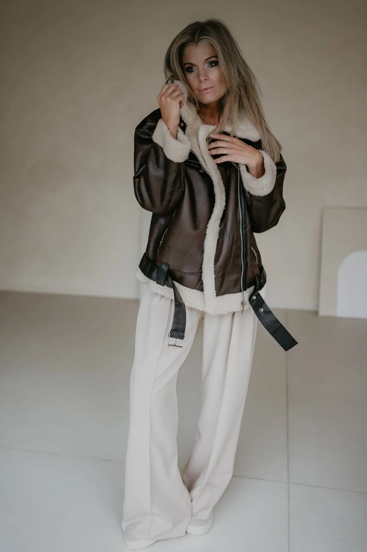 Evitare jacket I Brown