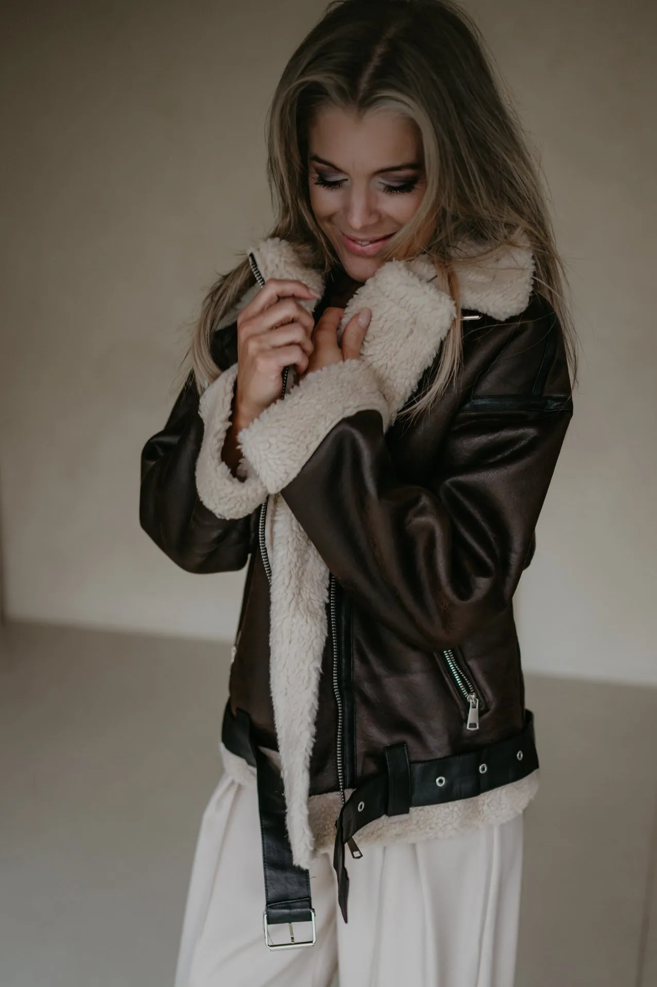 Evitare jacket I Brown