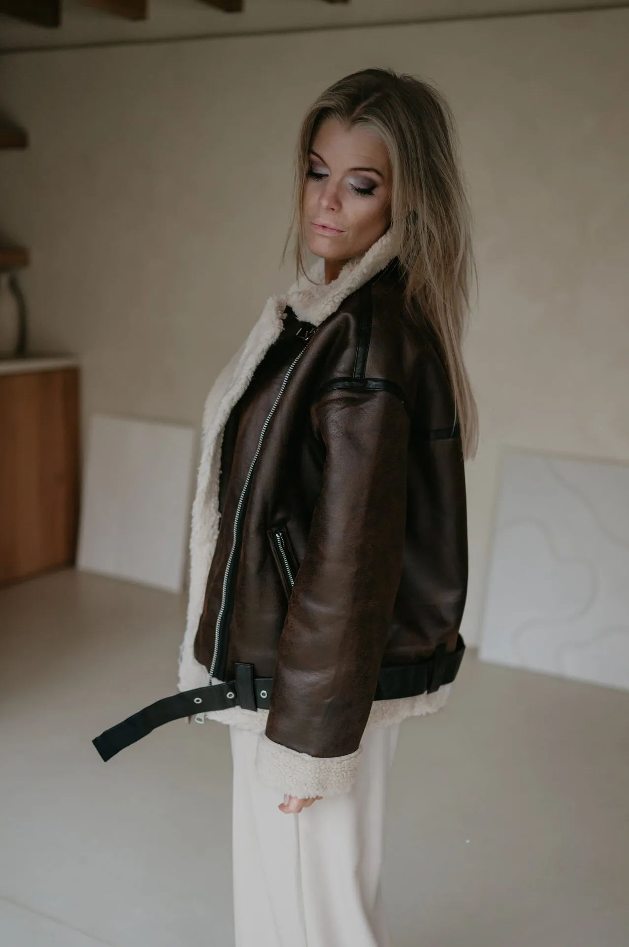 Evitare jacket I Brown