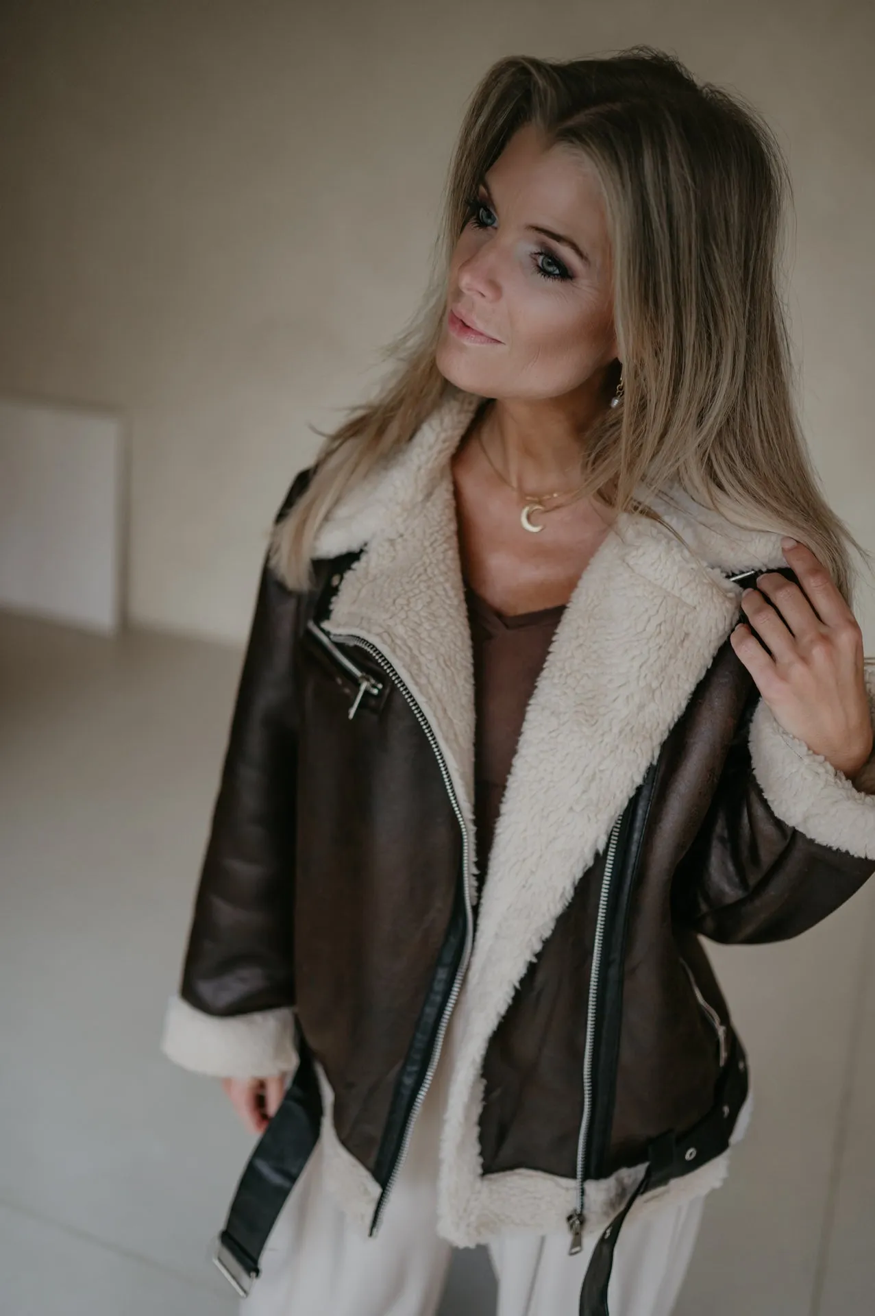 Evitare jacket I Brown