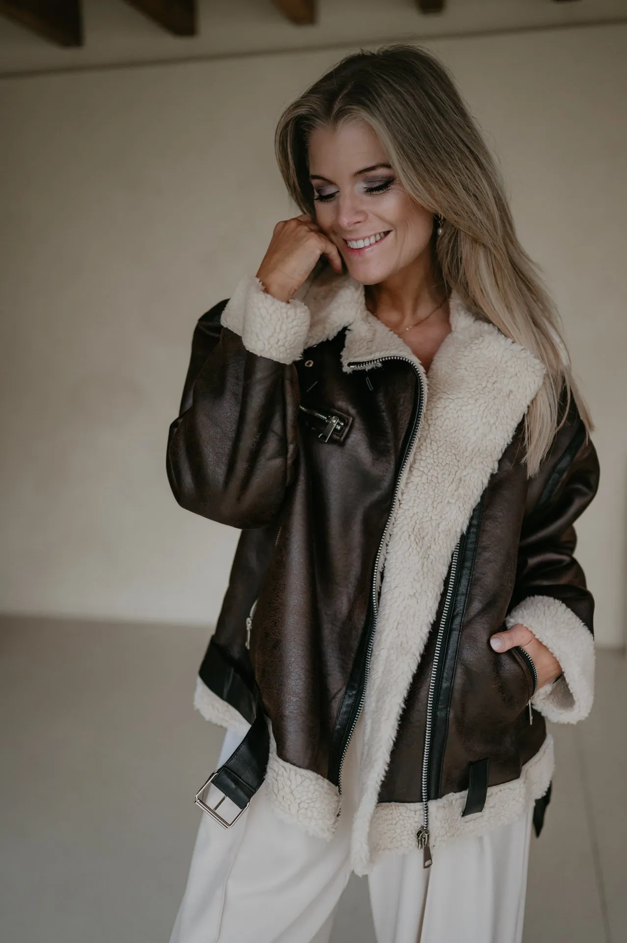Evitare jacket I Brown