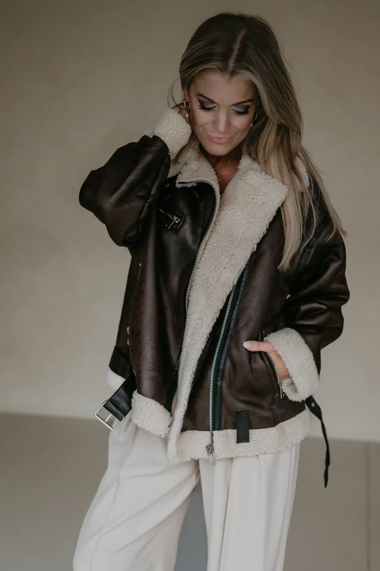 Evitare jacket I Brown