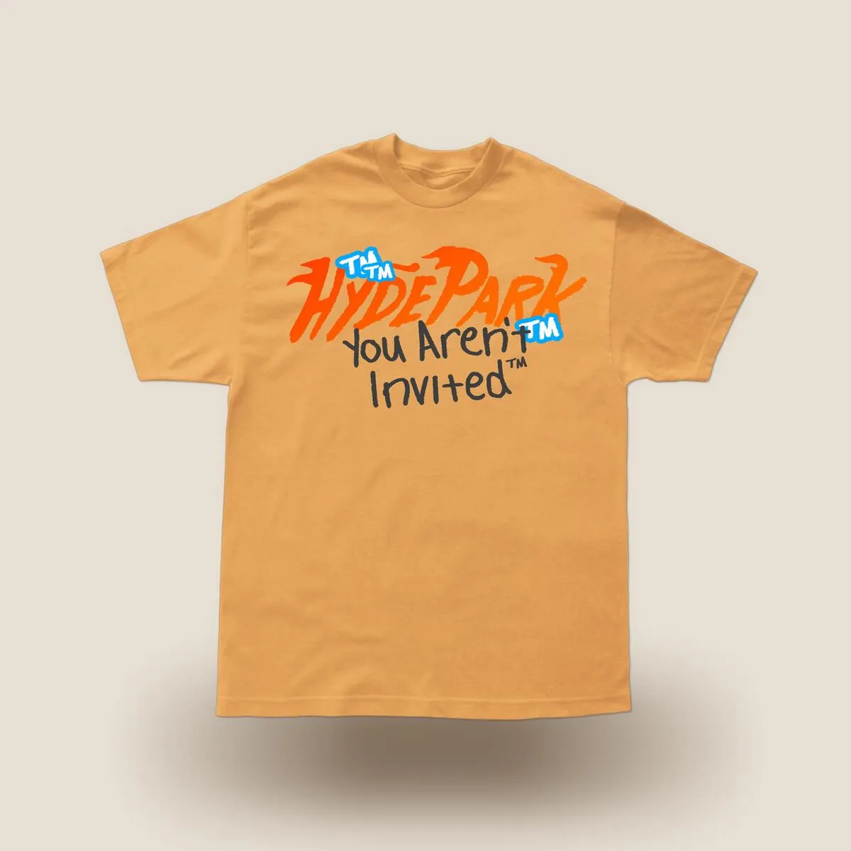 Hyde Park "Thank You, Cop Again" Tan Tee
