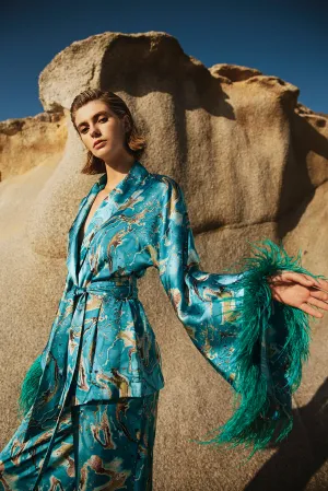 Kimono & Trousers Set
