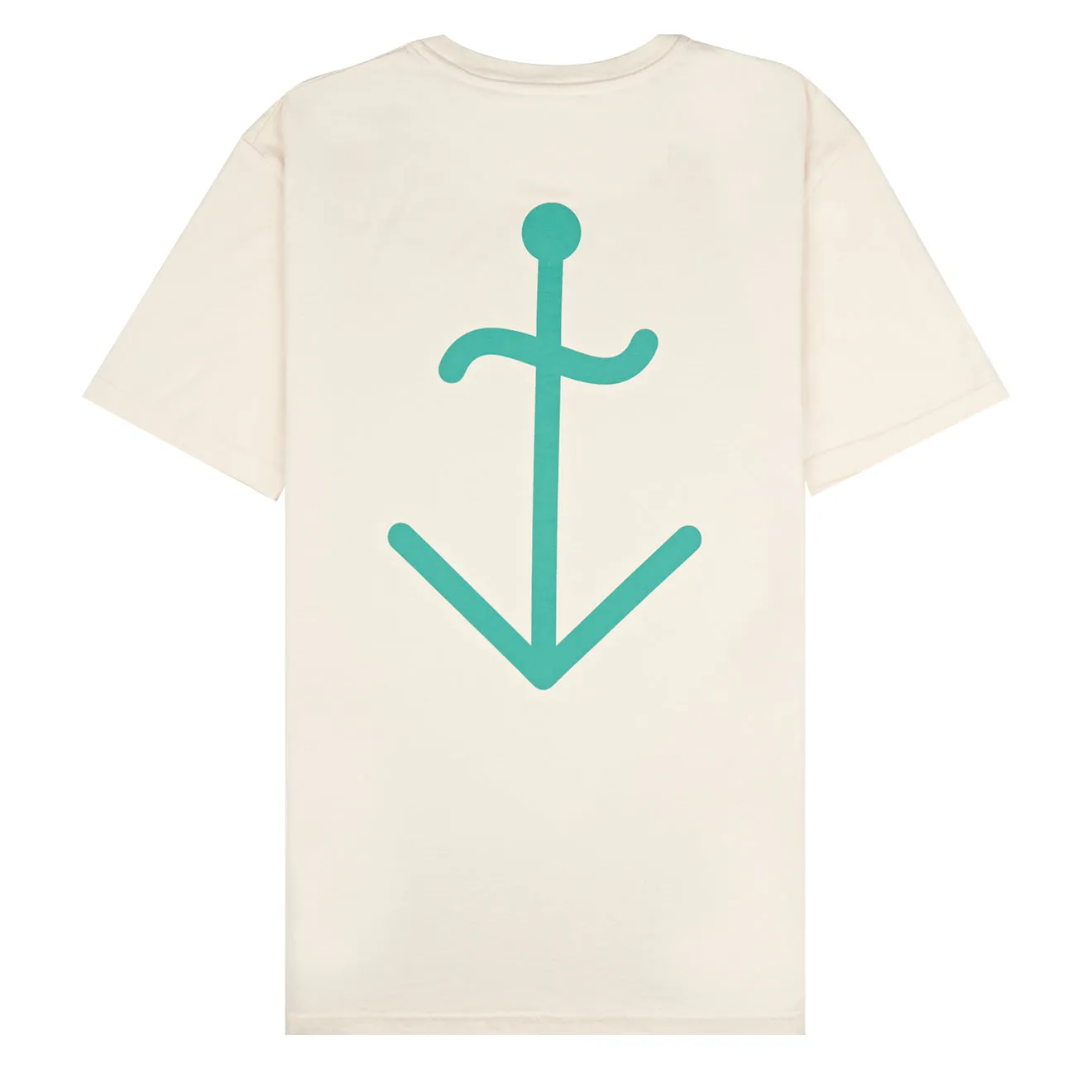 La Paz Dantas Print T-Shirt Ecru / Gumdrop Green