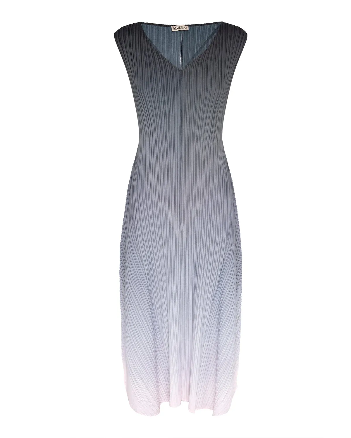 Long Estrella Dress | Charcoal