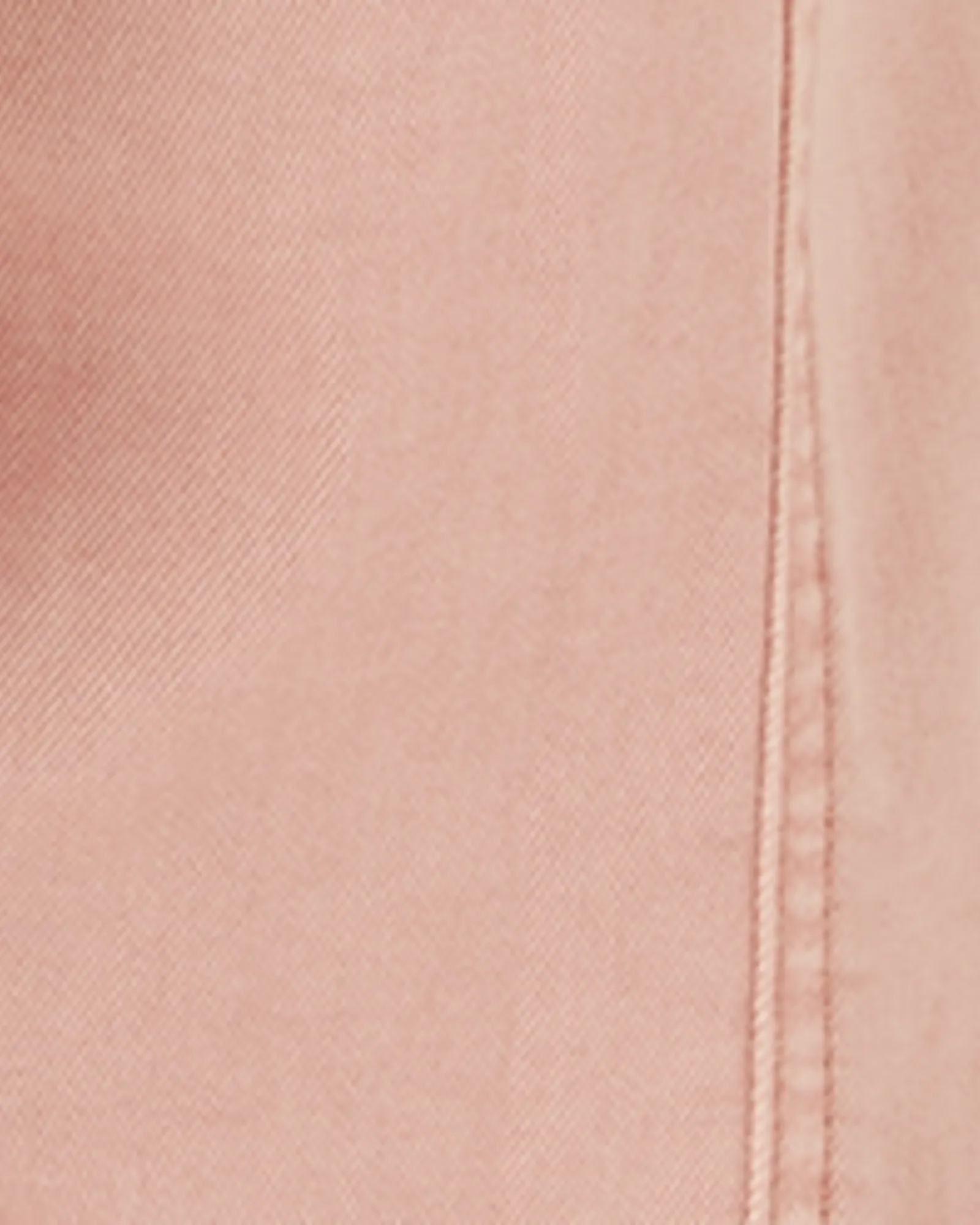Martha Raw-Hem Denim Jacket | Mauve