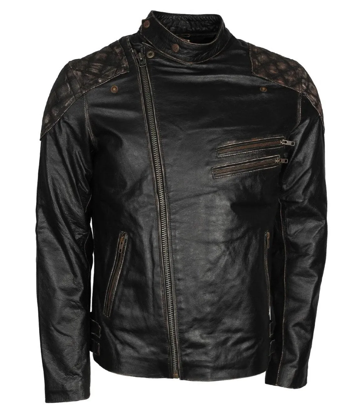 Men's Skull Vintage Handmade Jacket By TJS