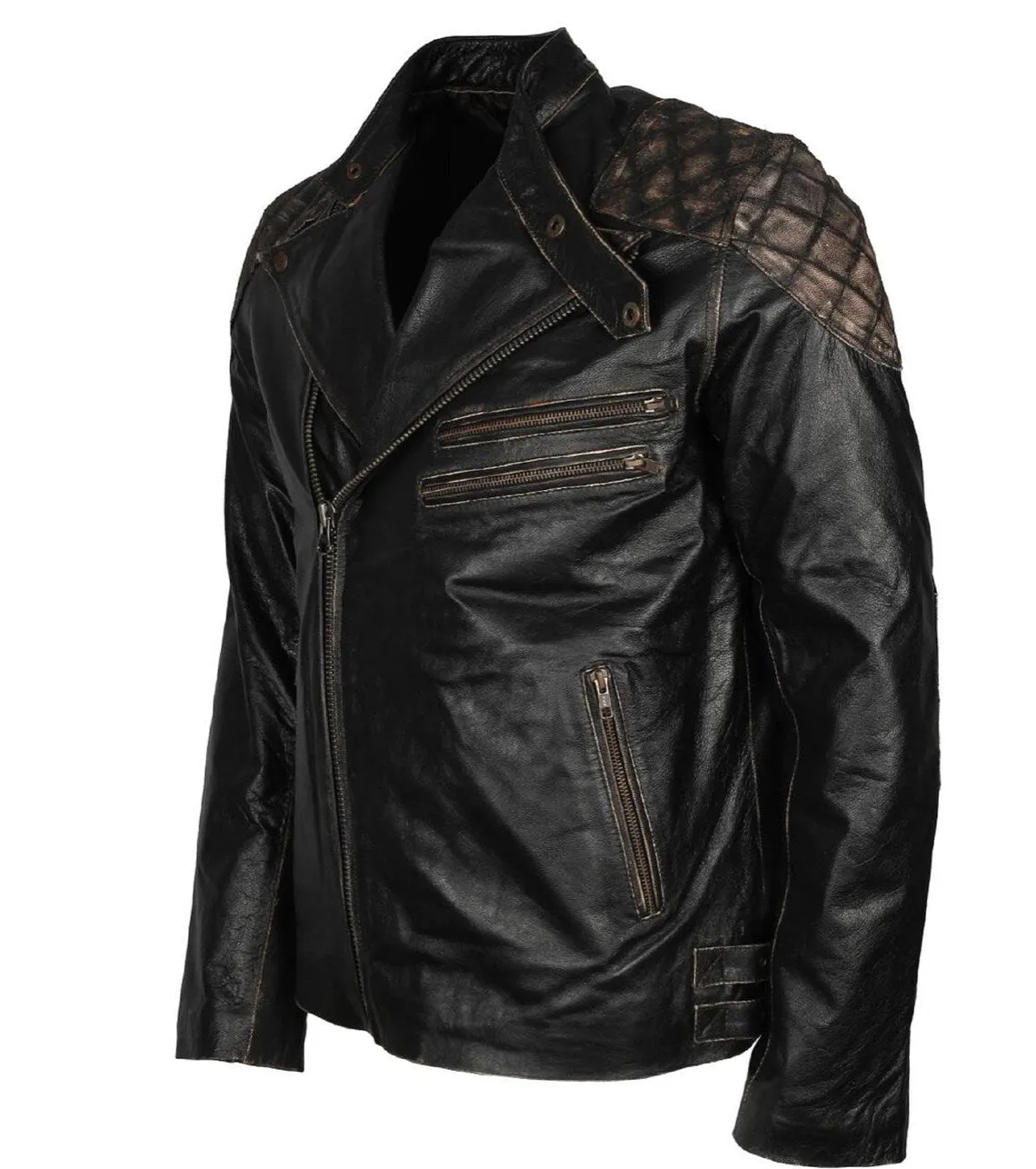 Men's Skull Vintage Handmade Jacket By TJS