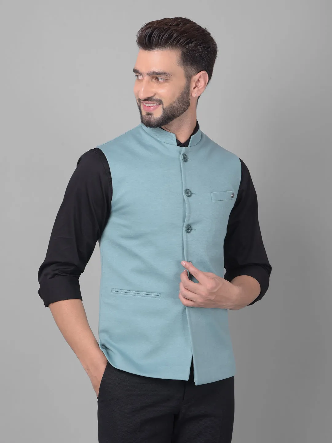 Mint Green Waistcoat