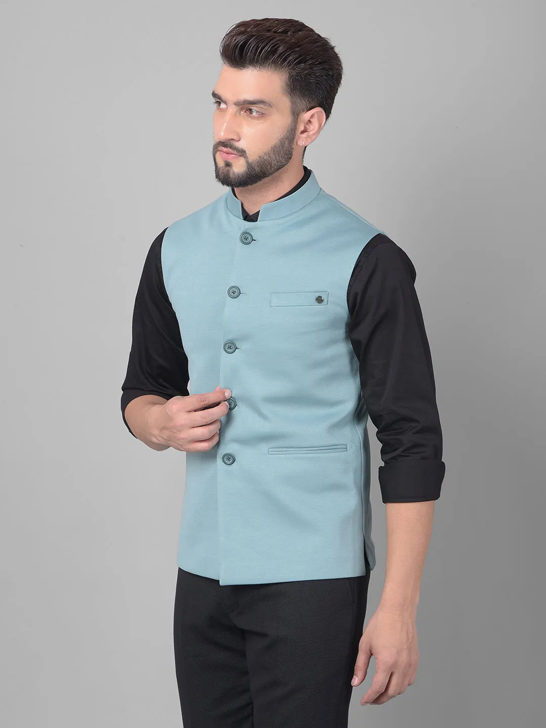 Mint Green Waistcoat