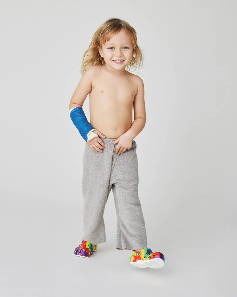 Ollie Sweatpants in Gray Melange