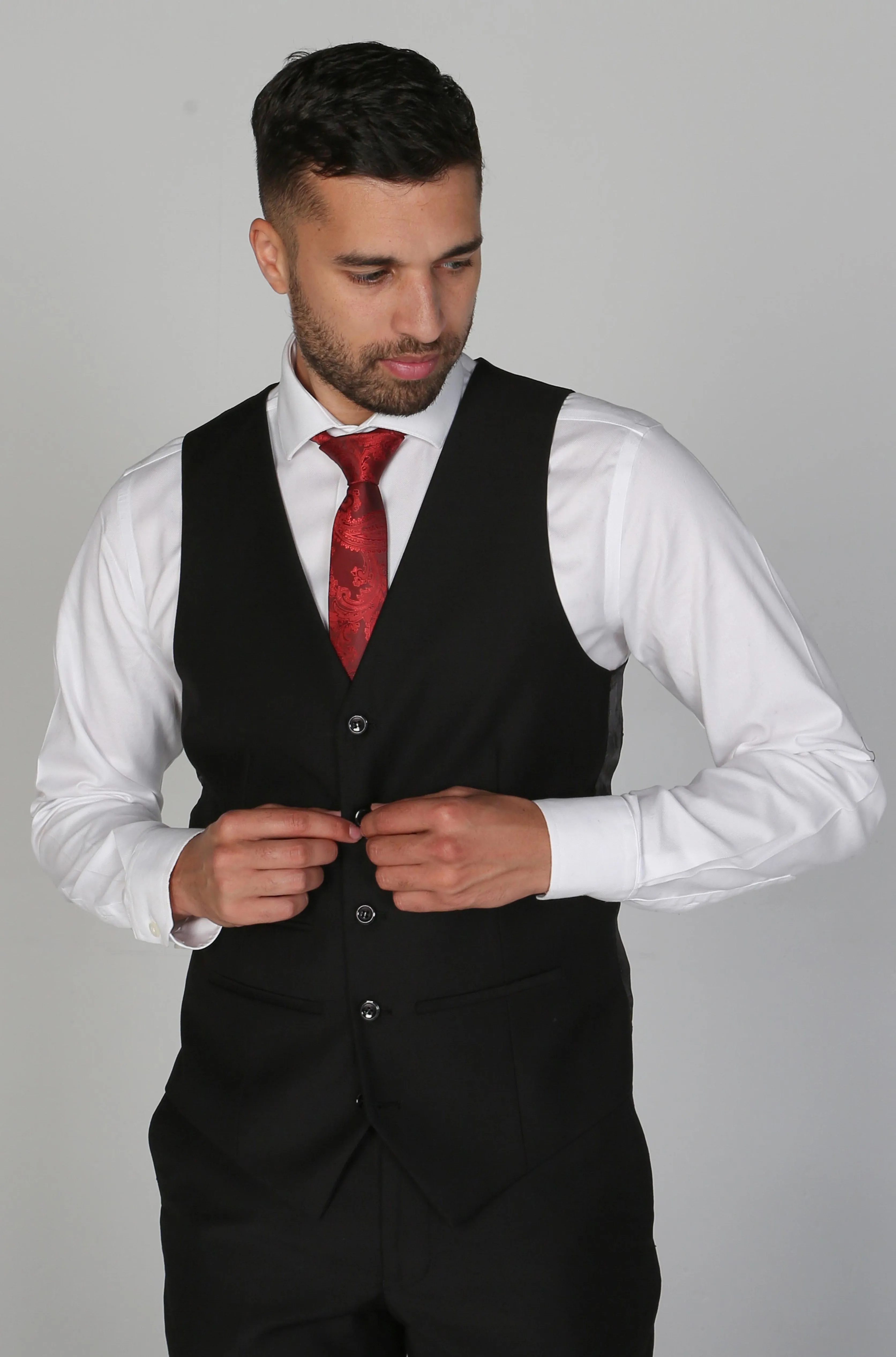 Parker - Men's Black Waistcoat