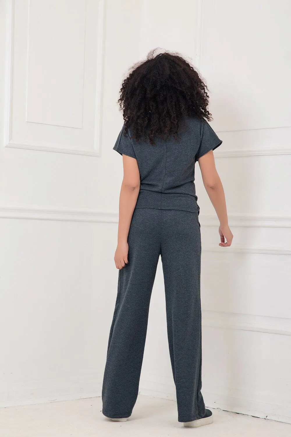 Relaxed cotton sweatpants - IKU