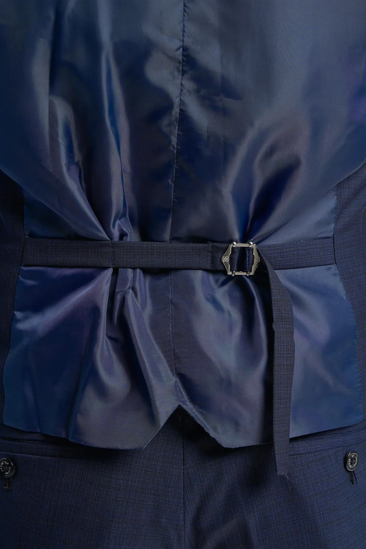 Seeba Navy Waistcoat