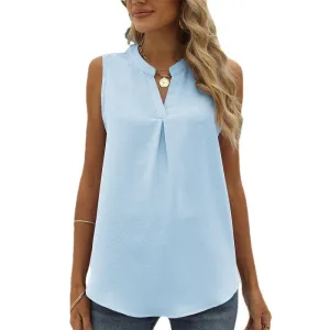 Sleeve Less Semi Formal Shirt