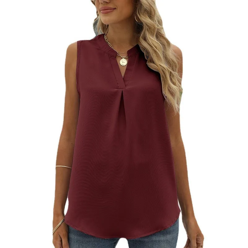 Sleeve Less Semi Formal Shirt