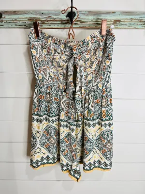Strapless Romper