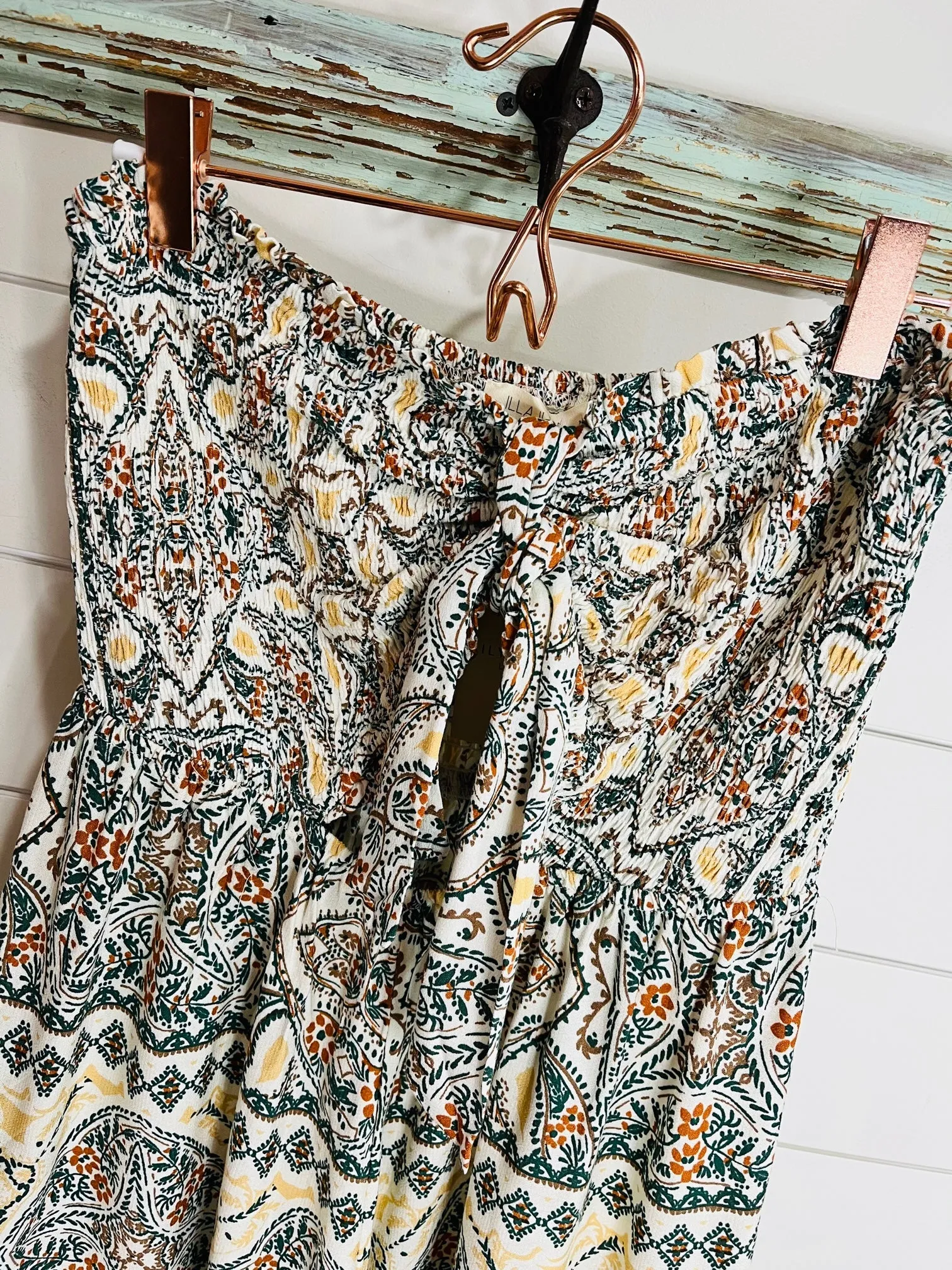 Strapless Romper
