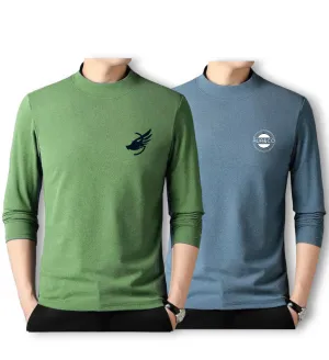 Summer Bundle Of 2 Men's Full Sleeve T-shirt
