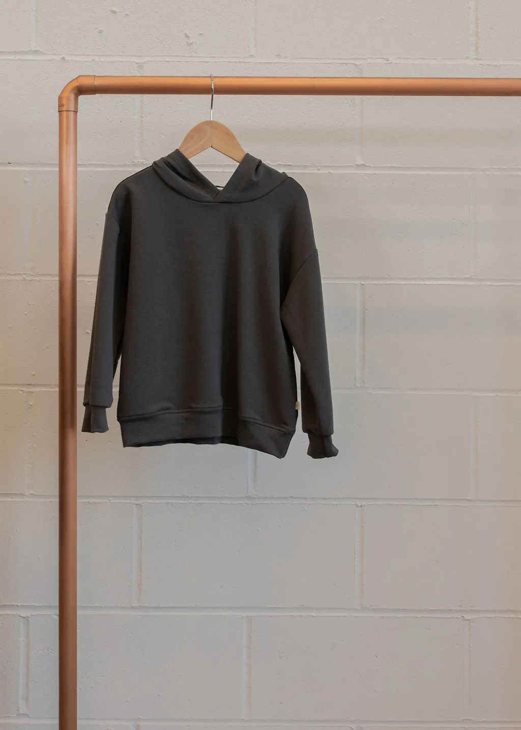 Terry Relaxed Hoodie