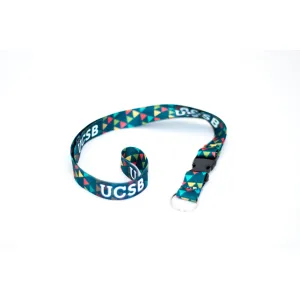 UCSB Patterned Lanyard