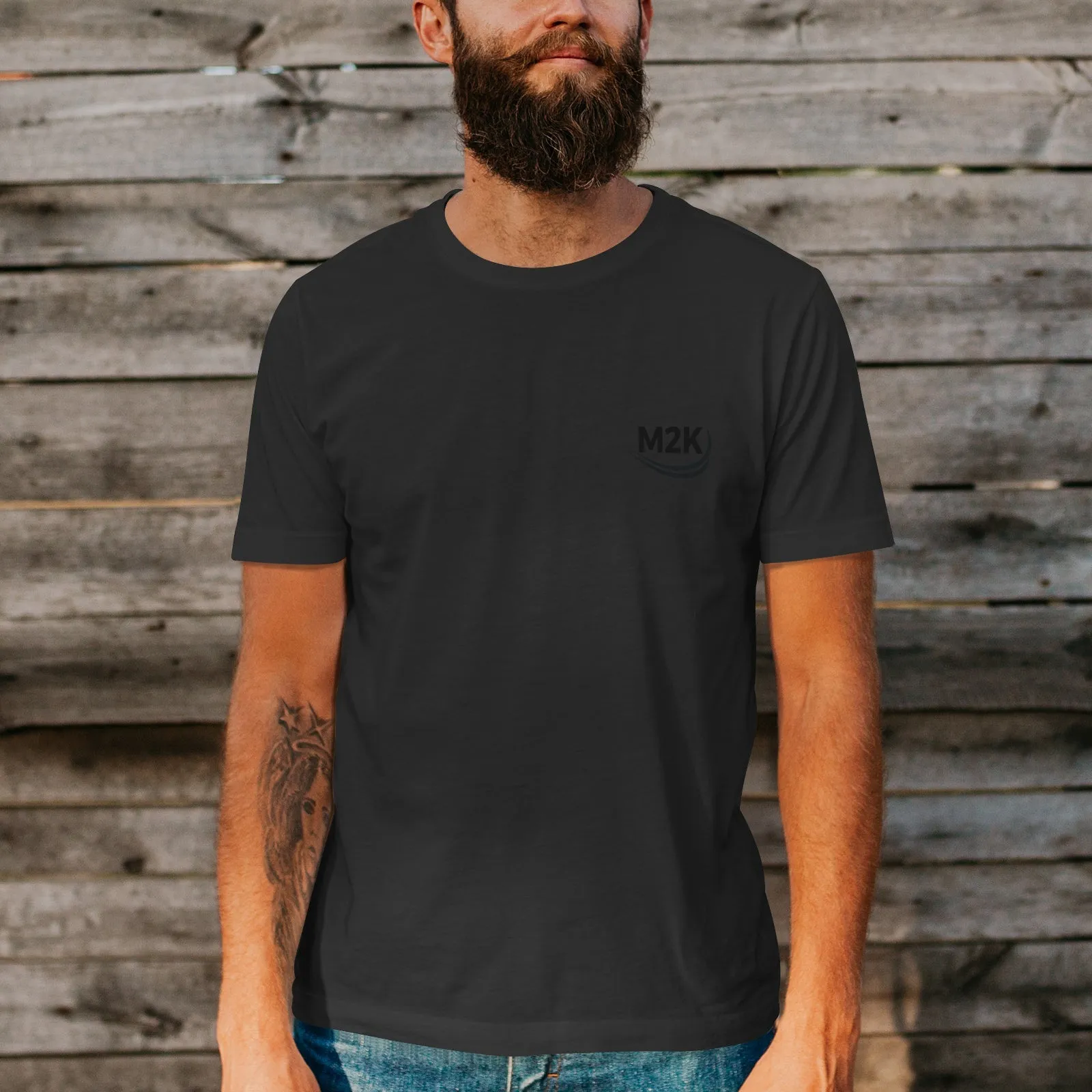 Unisex Short Sleeve Crew Neck Cotton Jersey T-Shirt