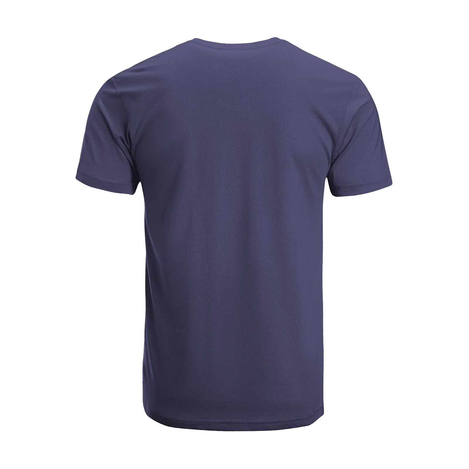 Unisex Short Sleeve Crew Neck Cotton Jersey T-Shirt