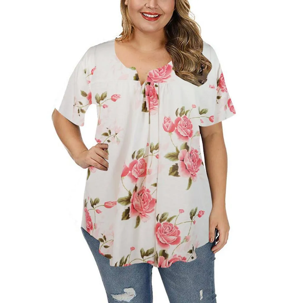 Vanessa Floral Short Sleeve Top