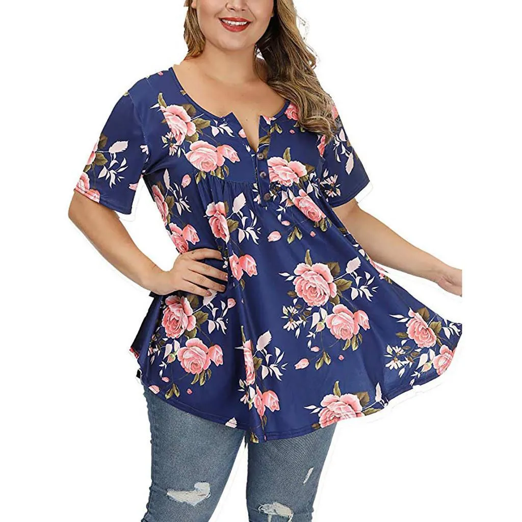 Vanessa Floral Short Sleeve Top
