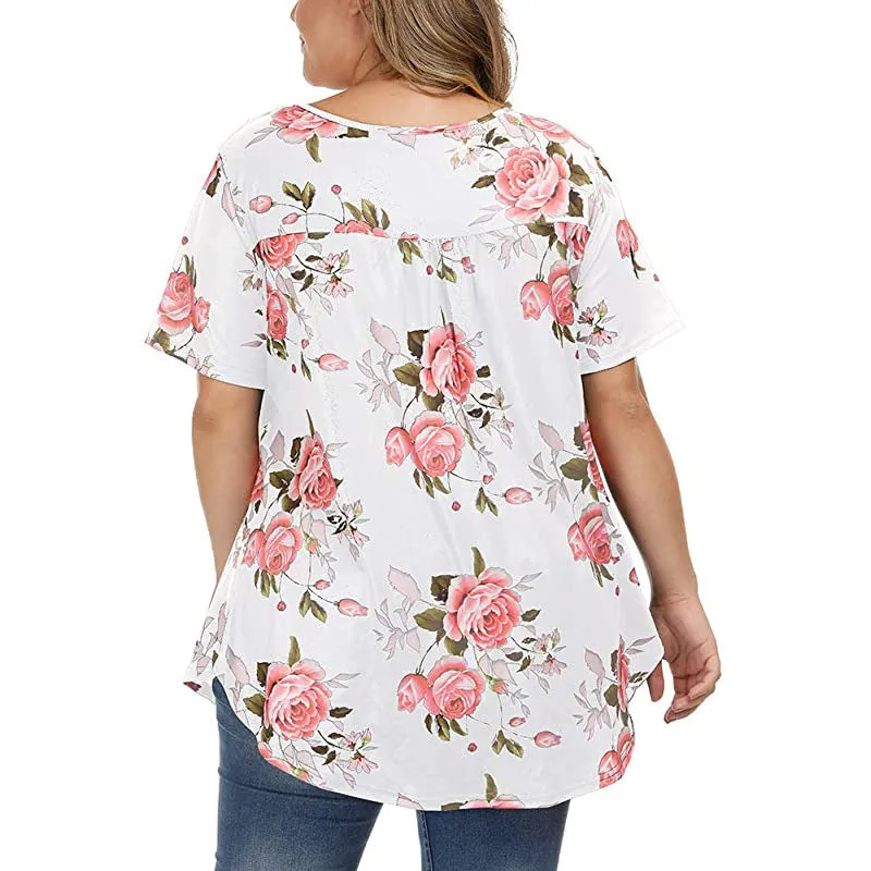 Vanessa Floral Short Sleeve Top