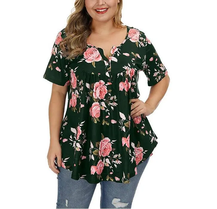Vanessa Floral Short Sleeve Top