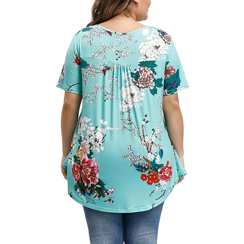 Vanessa Floral Short Sleeve Top