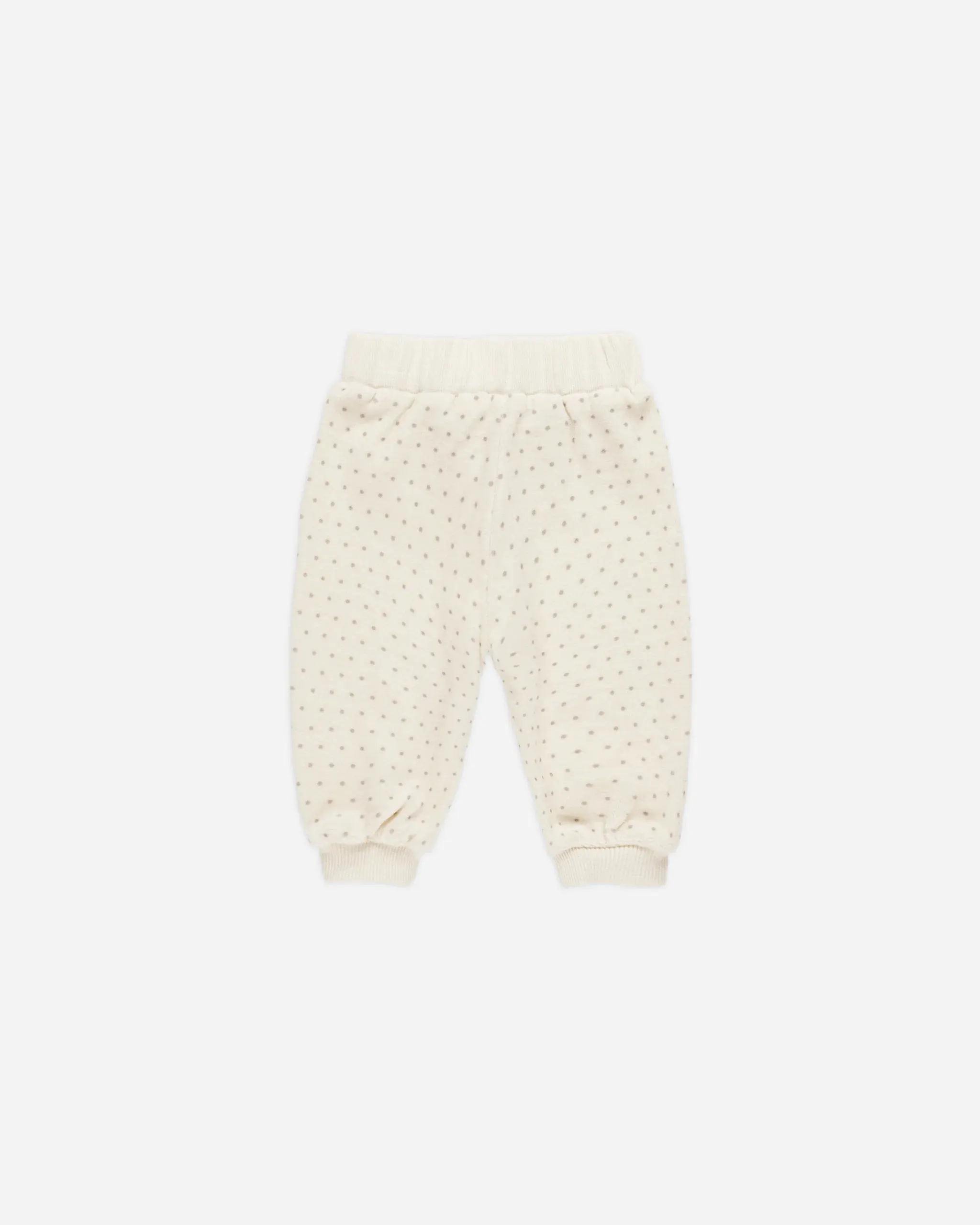 Velour Relaxed Sweatpant | Polka Dot