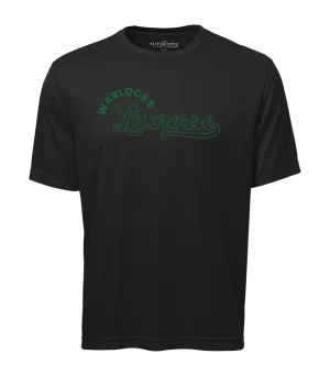 Warlocks Lacrosse Script Youth Dri-Fit T-Shirt with Printed Logo