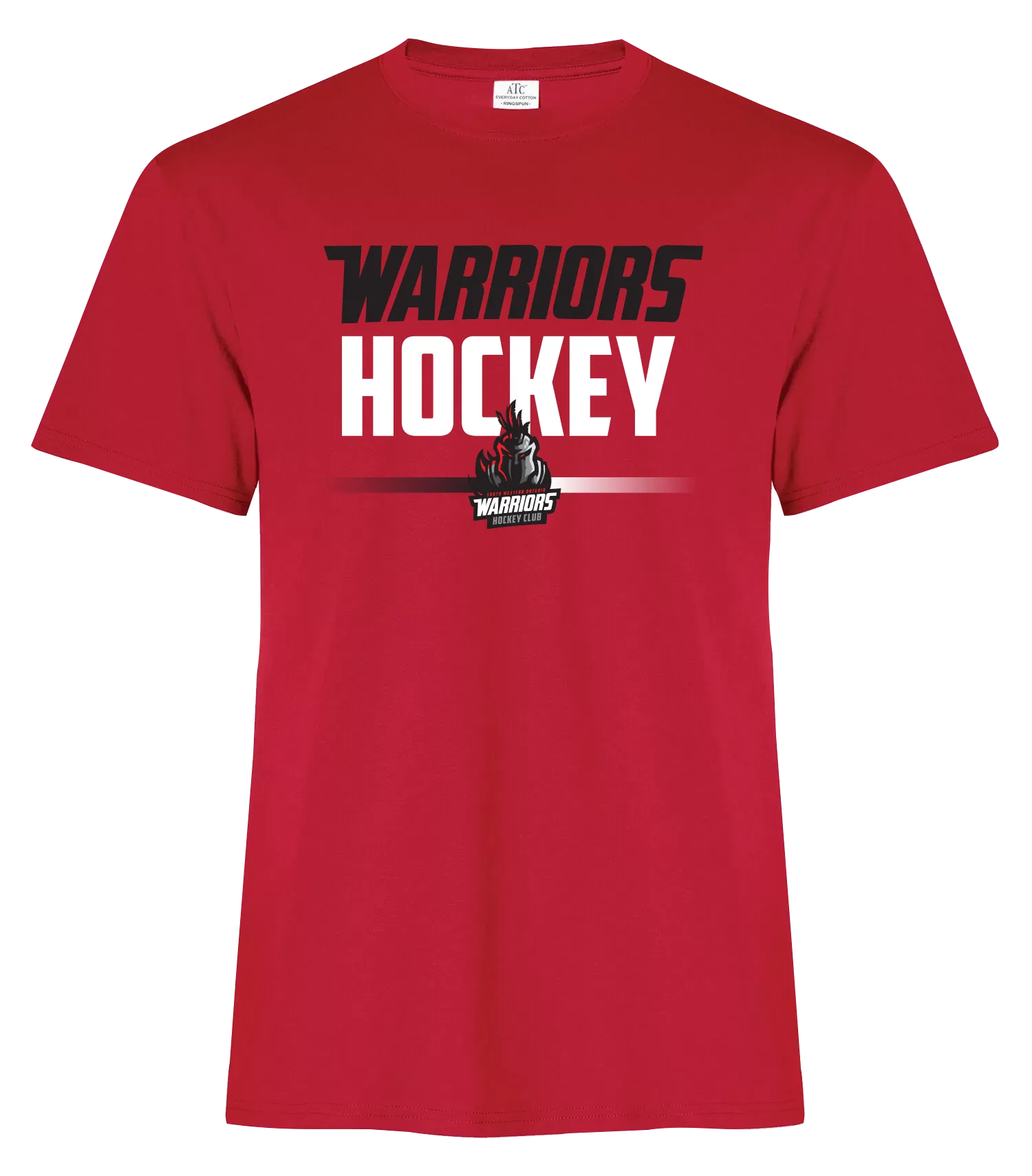 Warrior Hockey Youth Cotton T-Shirt with Printed Logo