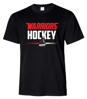 Warrior Hockey Youth Cotton T-Shirt with Printed Logo